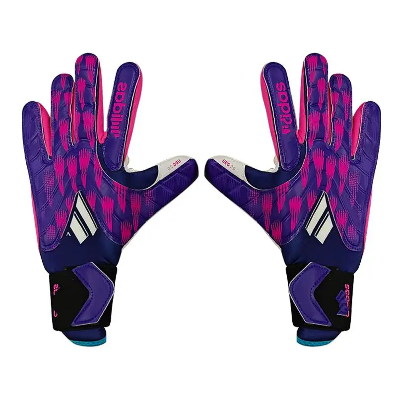 New Falcon Football Goalkeeper Gloves Strap Type thickened Latex Adult kids Size Football Goalkeeper Gloves