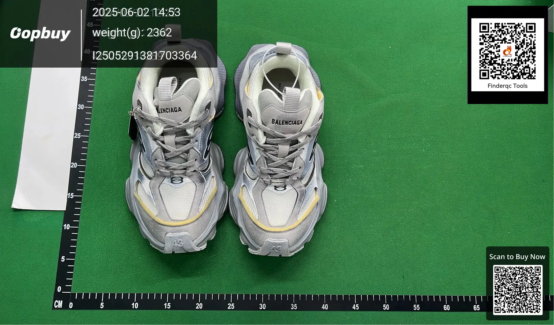 Balenciaga Track Sneaker Grey
