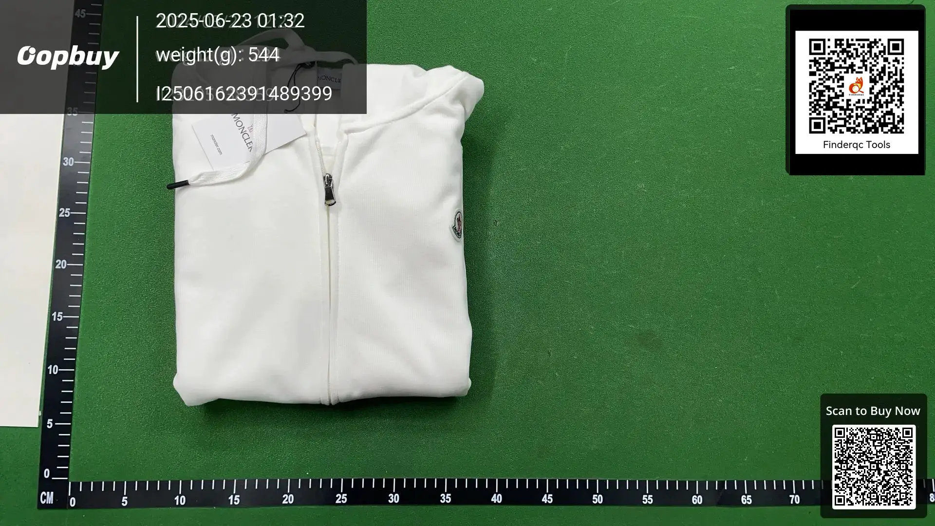Moncler White Sweat Set