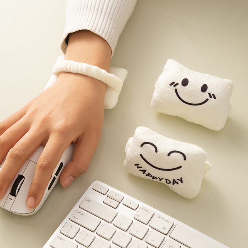 Mouse Pad Wrist Protection Small Pillow Office worker Keyboard Typing Anti-wear Hand Pad Hand-support Office Wrist Artifact
