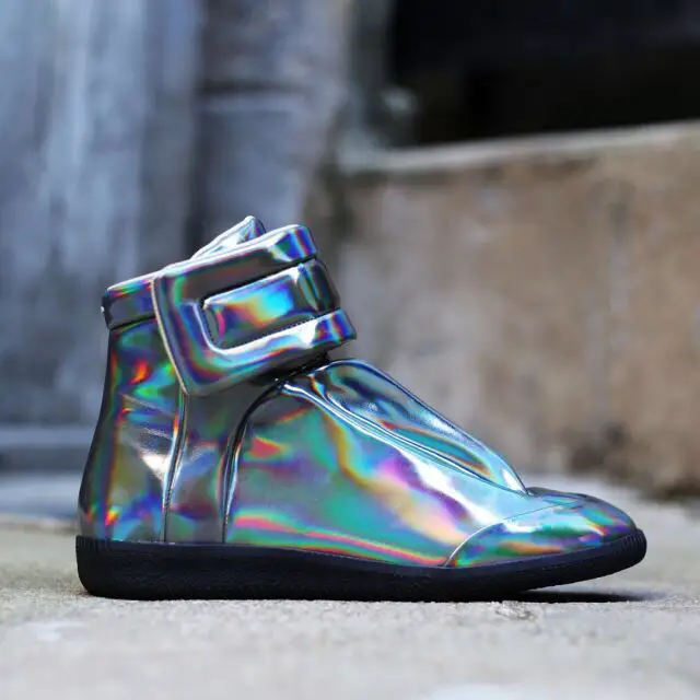 Spot Maison Future High Boots Casual Autumn and Winter Black and White Red High-Top Breathable Men's Shoes Sports Shoes