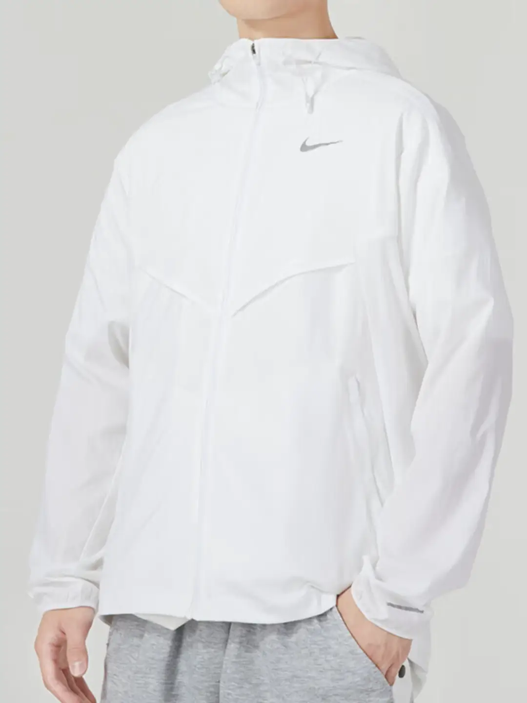 Nike Nike Summer pure color Sun Protection Clothing Men Thin Windproof Sports Outwear Running Training Tops Fb7541