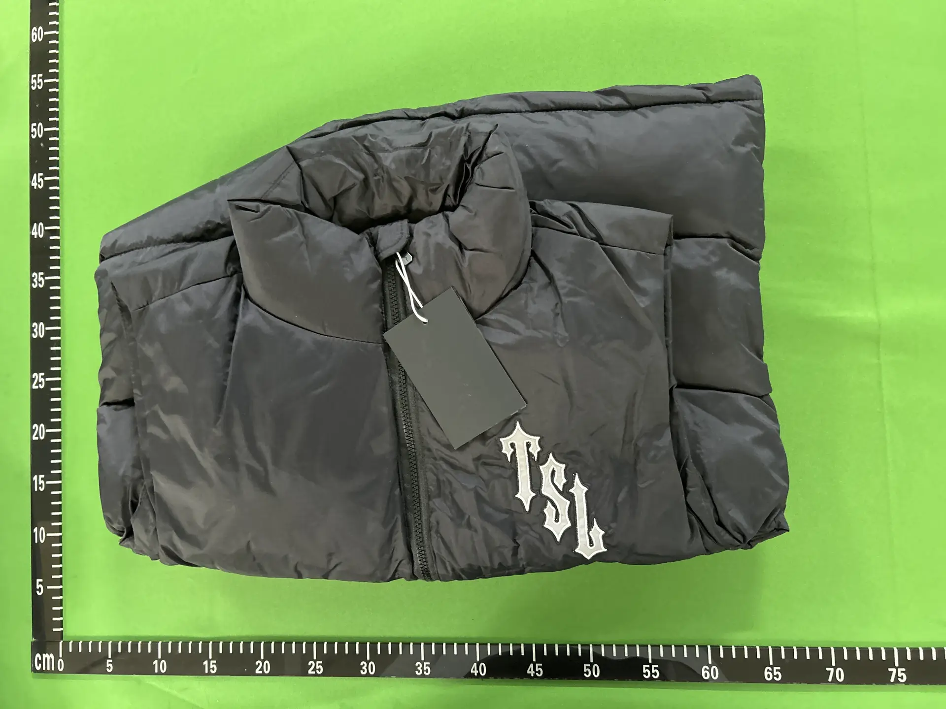TSL Puffer Jacket Black