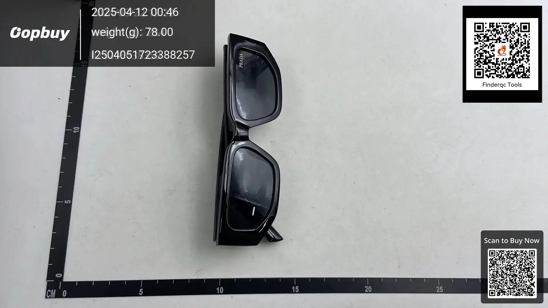 Prada Men's and Women's Sunglasses Black