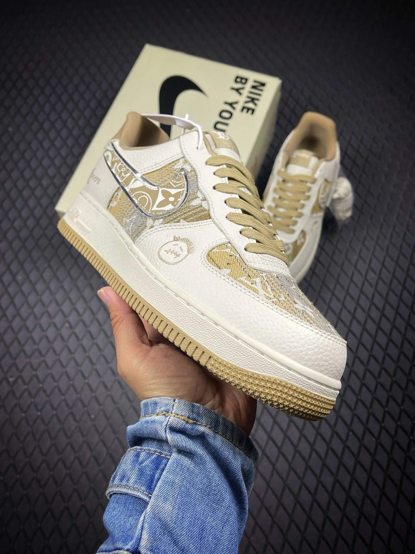 公司级✅NIKE AIR FORCE 1‘07 空军一号男女低帮休闲运动板鞋 全掌内置蜂窝气垫