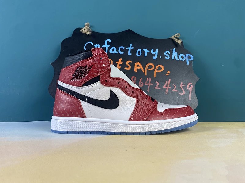 H40CN Jordan 1 Retro High Spider-Man Origin Story-555088-602