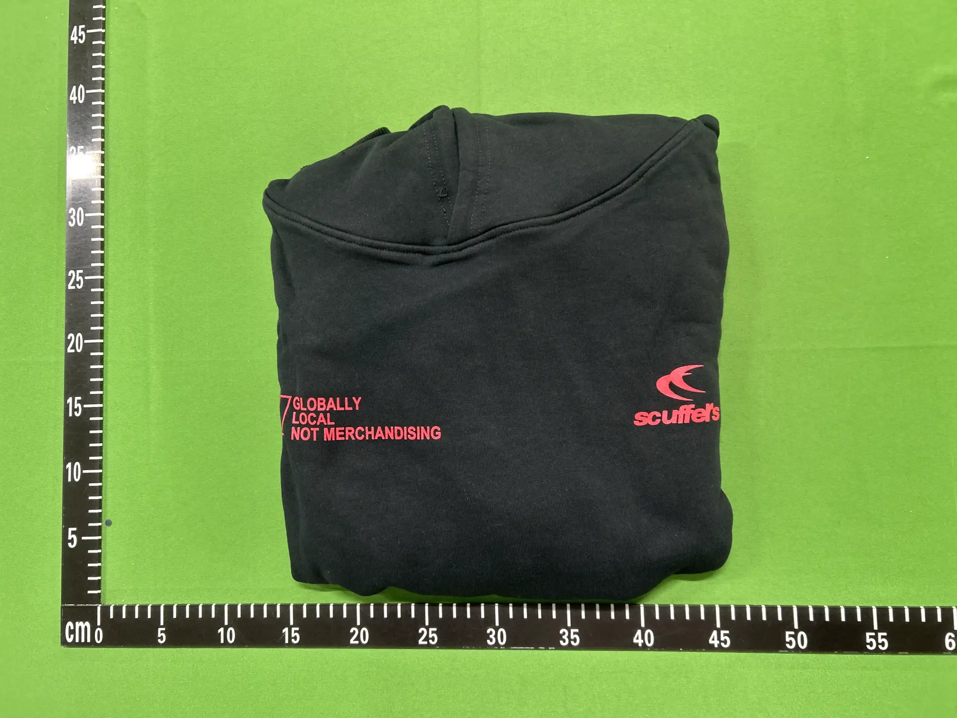 SCUFFERS Black Heavy Hoodie