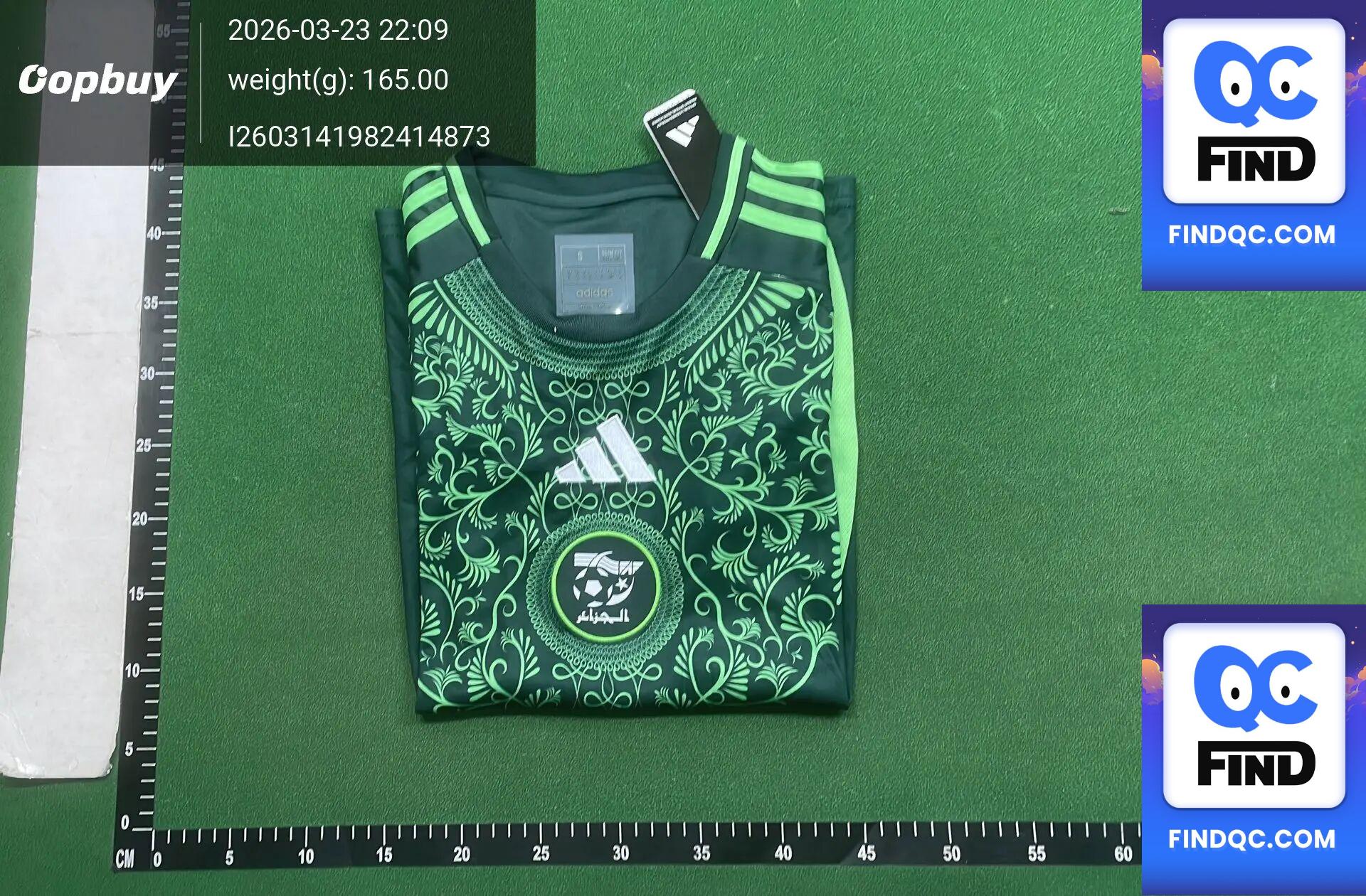 Adidas Algeria Football Jersey — QC-foto 2