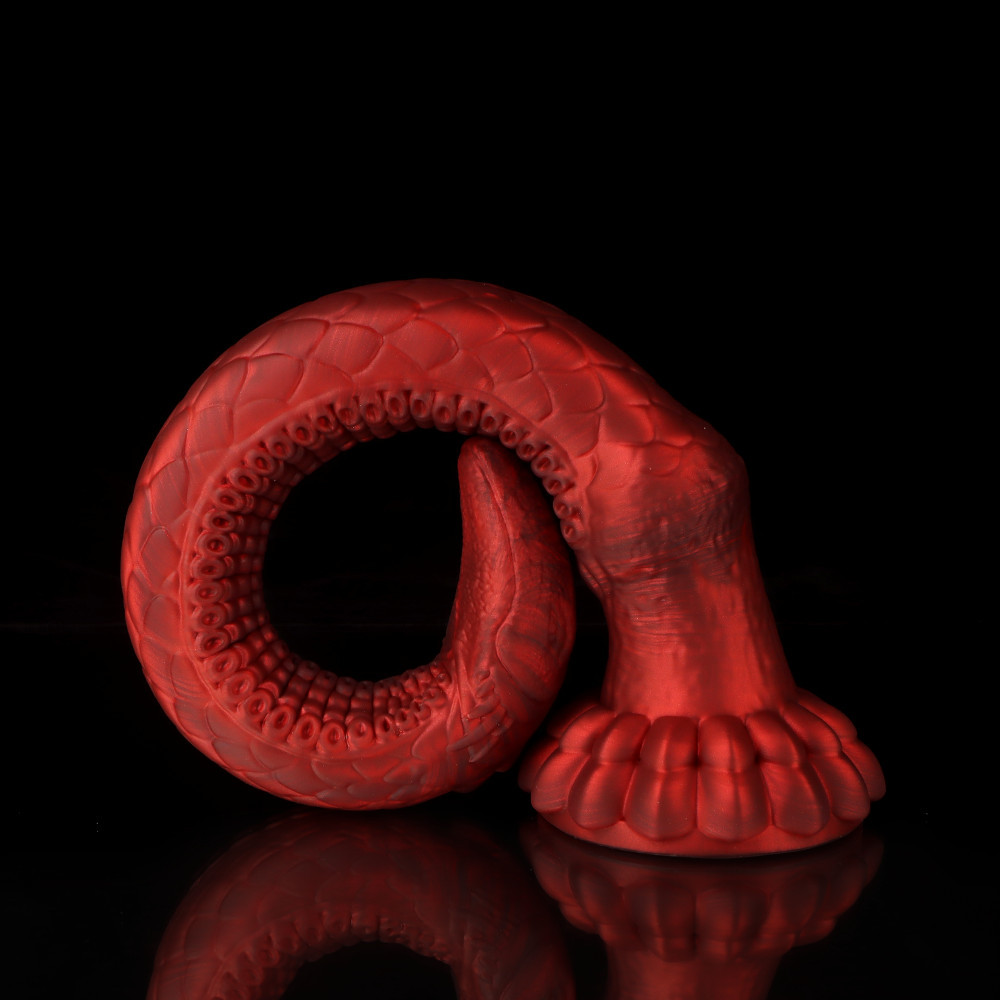 Eel tentacle shaped penis long anal whip soft dilatation posterior anal plug adult sex toys silicone foreign trade