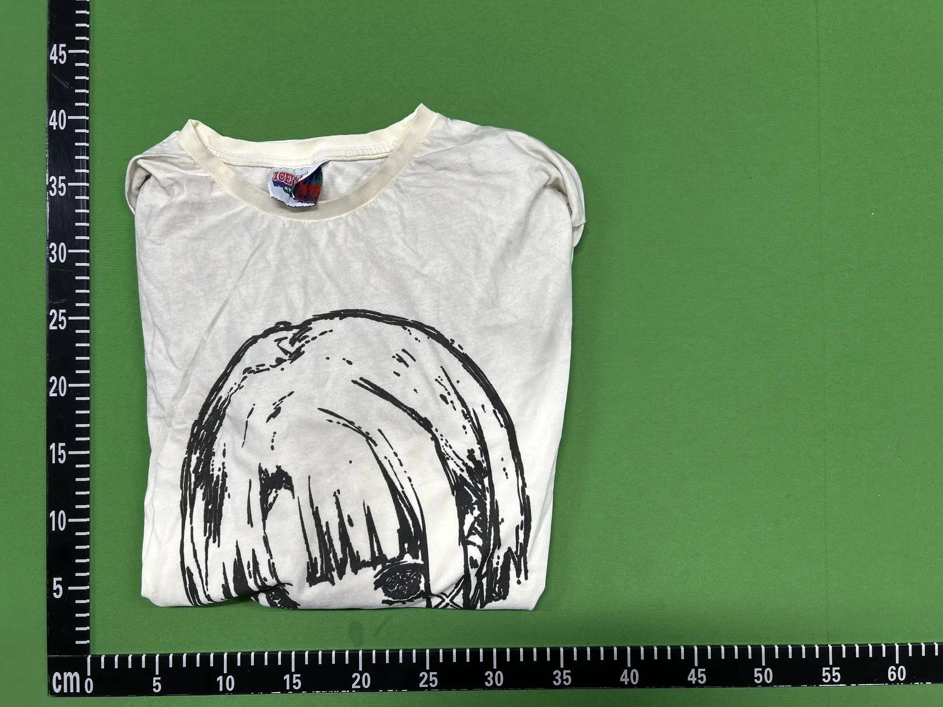 MELANIN Dirty T Retro Batik Design Animation anime Japanese Wear Oversize Long Sleeve T-shirt