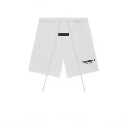 SS22 --Essentials- 小标植绒印花5分短裤Sweatshort