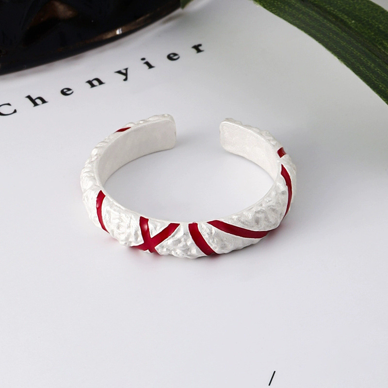 New Style Personality Ring Men's Temperament Fashion Sense Design High Sense Single Ring Fashion Brand Niche Light Luxury Ring for Women