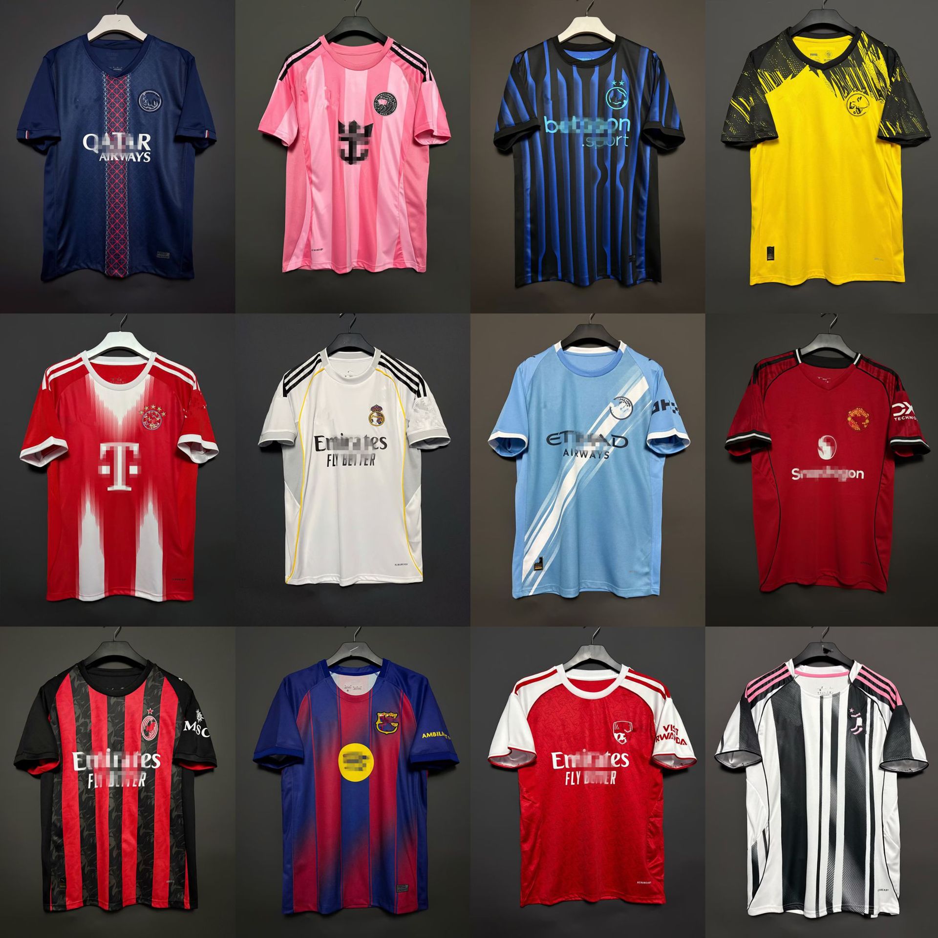 2627 World Cup Football Uniforms Portugal, Spain, Germany National Team Uniforms Real Madrid and Barcelona Match Jerseys