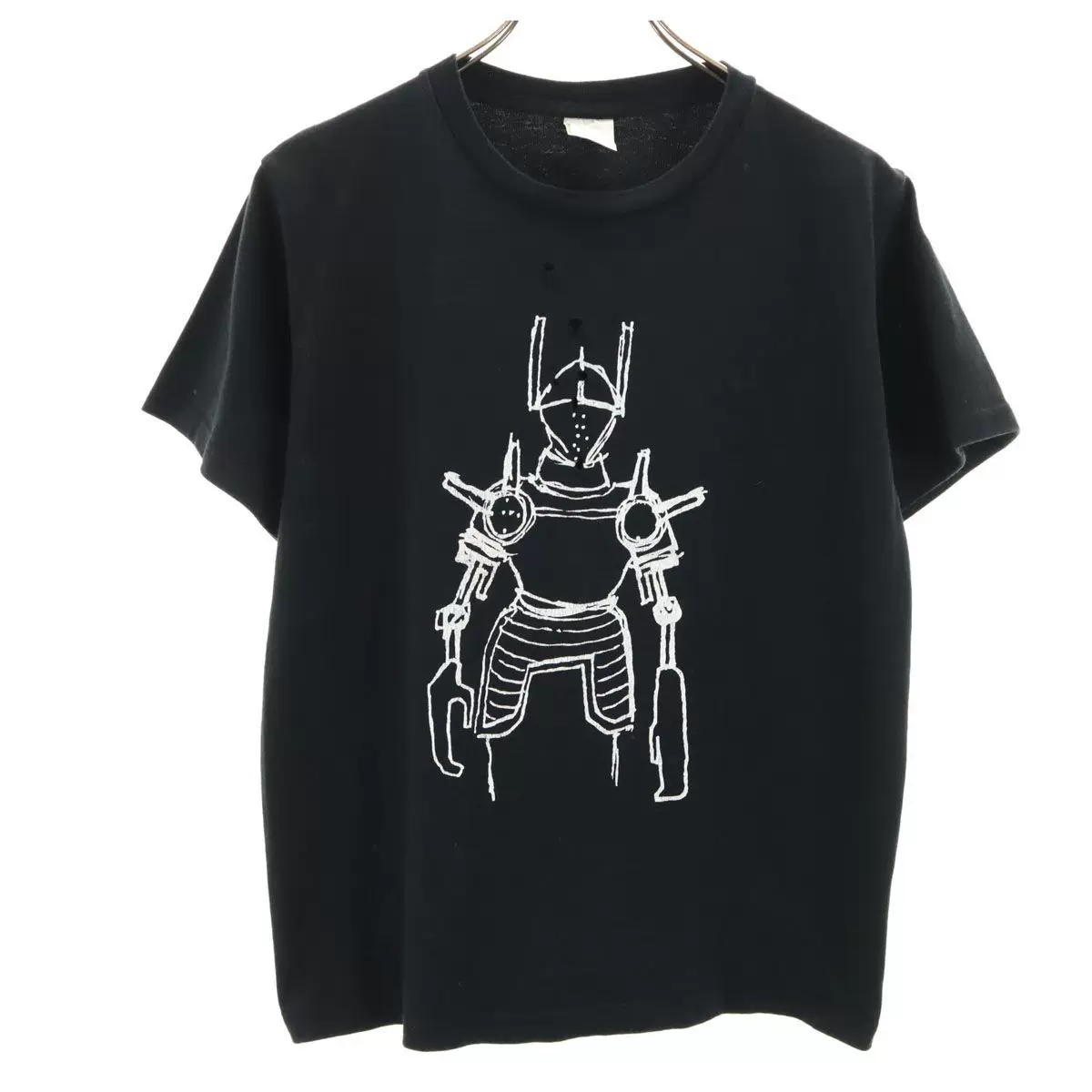 Independent Numbernine style ss01 Giovanni knight tee knight bullet hole damage short sleeved t-shirt