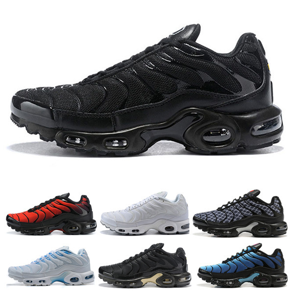 2023 Export Plus Shoes Cross-Border European Station Sports Shoes Tn Air Cushion Shoes Men's Large Size Running Shoes 40-46
