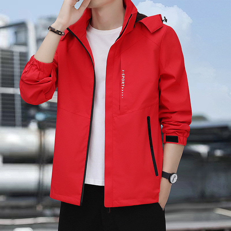 Charge Clothes Men's Loose Casual Hooded Large Size Jacket Spring and Autumn Fashion Brand Outdoor Men's Wear Couple's Sports Jacket Women
