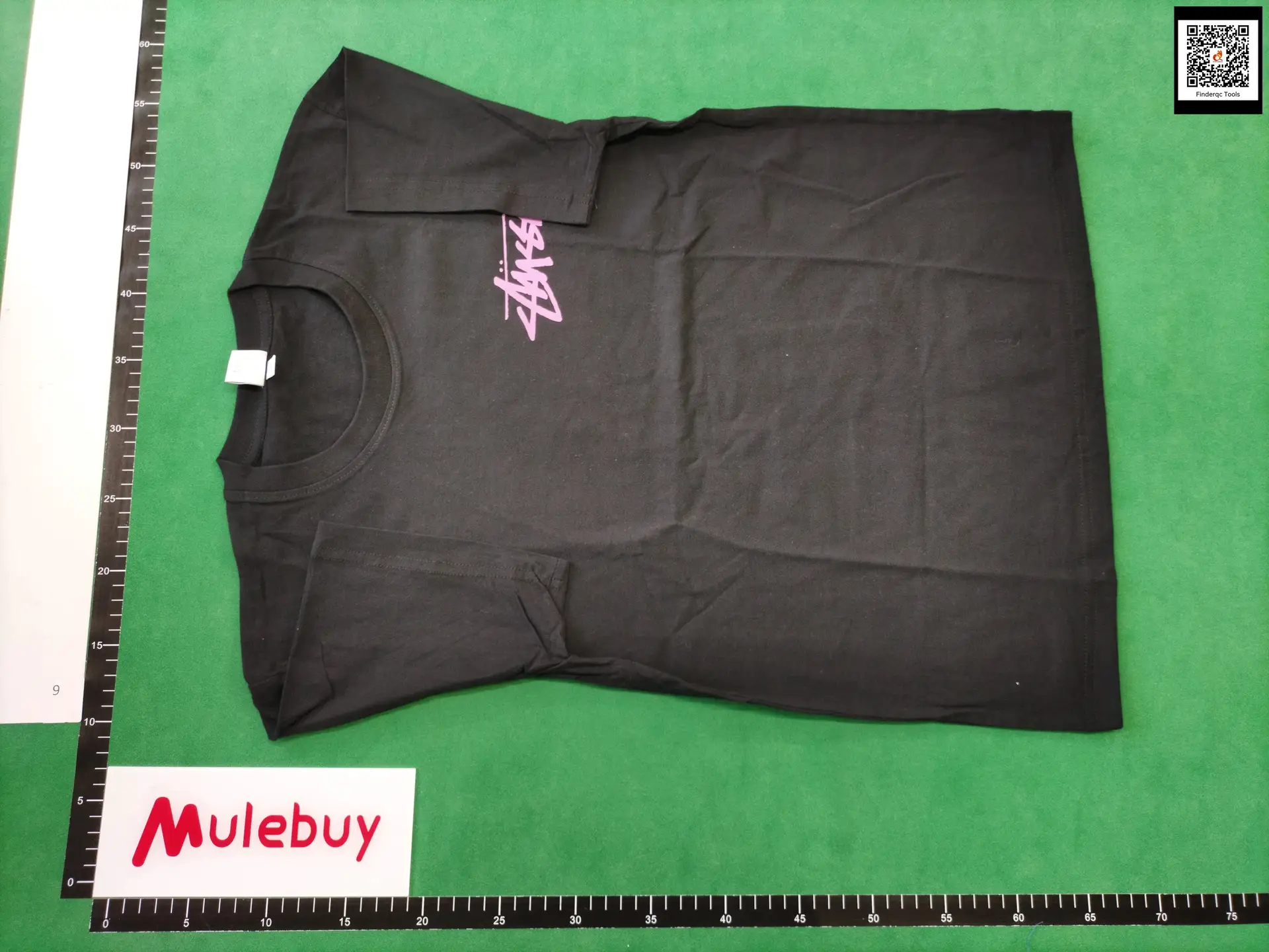 STUSSY Black T-Shirt