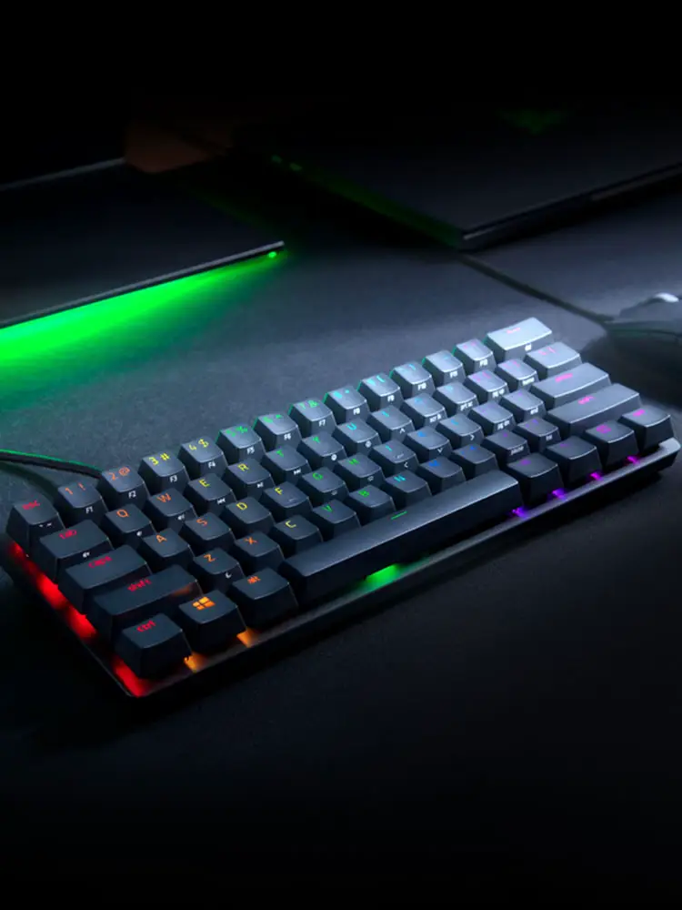 Razer Soul Hunter Mini Mini Edition 61-Key Optical Axis Gaming Notebook Rgb Mechanical Keyboard