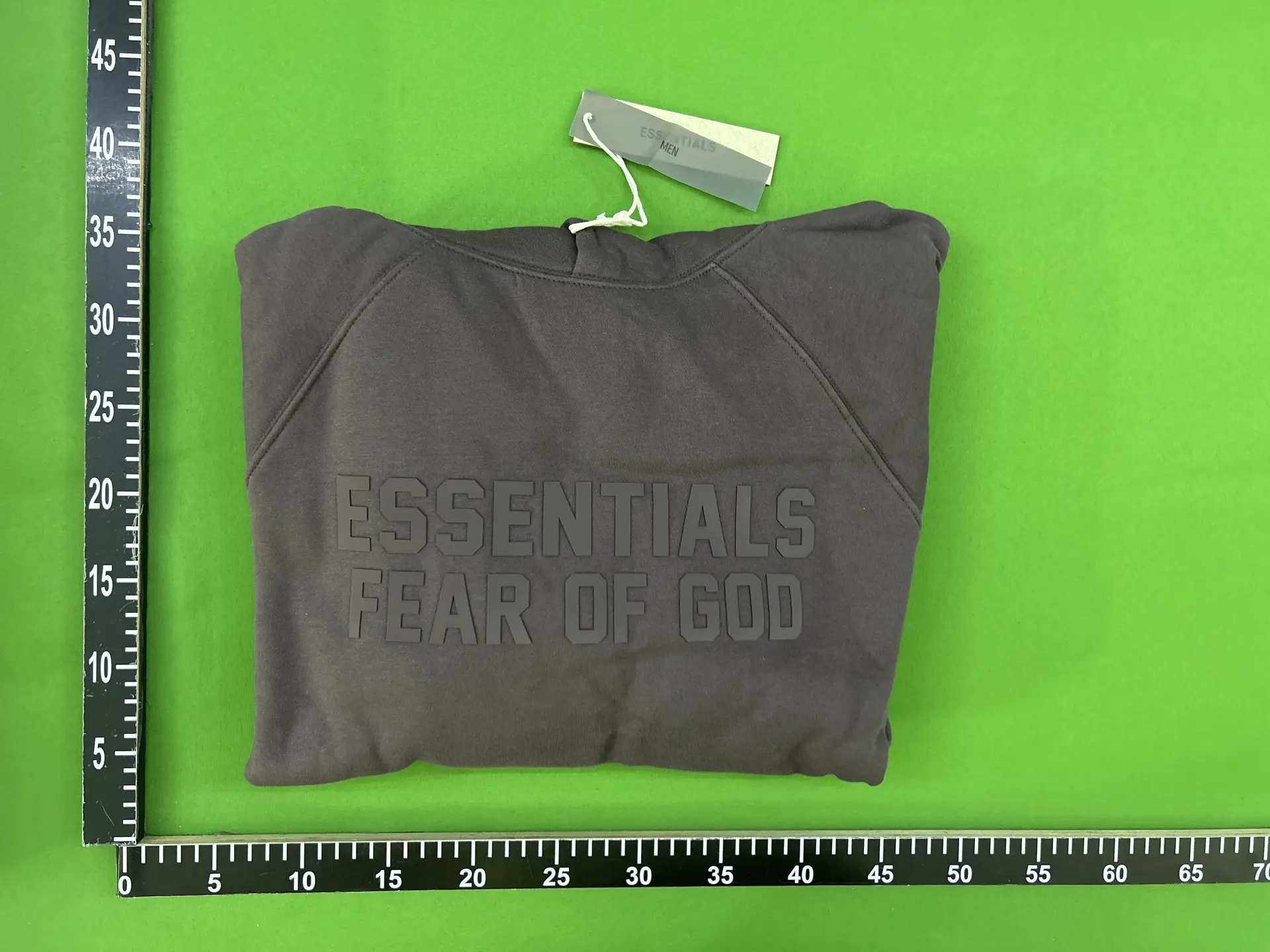 Fear of God Essentials Hoodie Charcoal