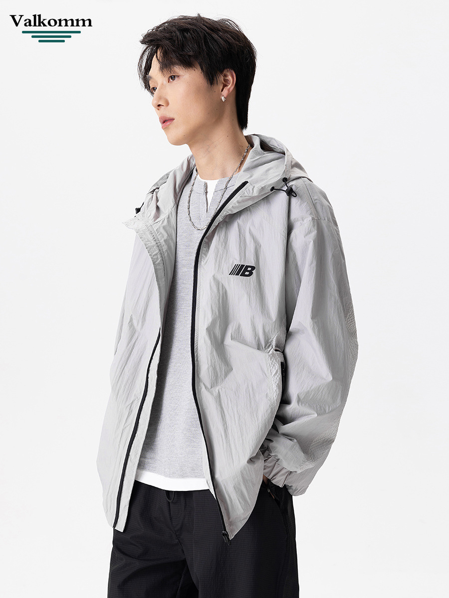 Laikemian 2025 Spring New Functional Workwear Jacket High-End Trendy Brand Windproof and Waterproof Casual Jacket for Men