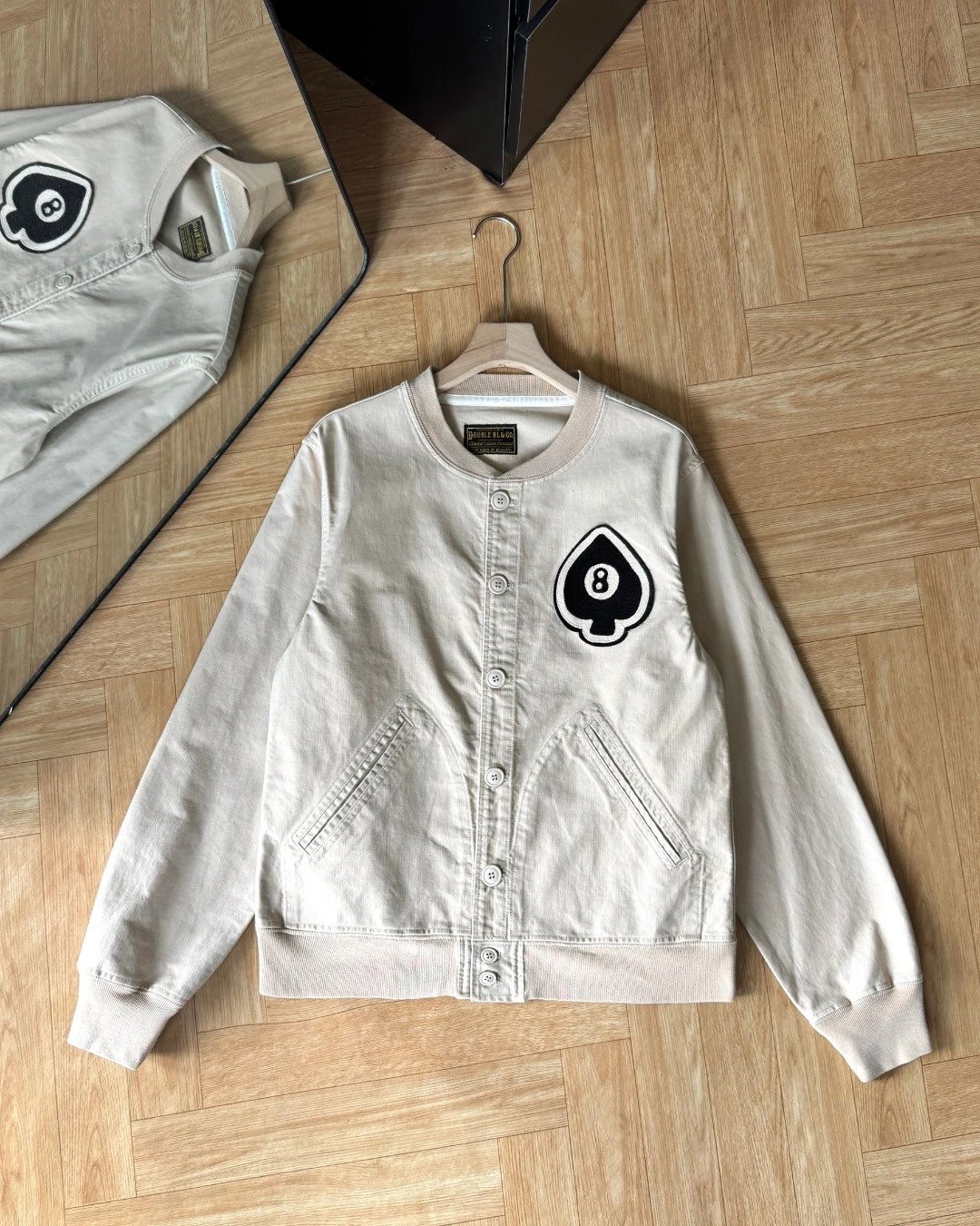 RRL Ralph Lauren 8 Ball Spade Bomber Jacket