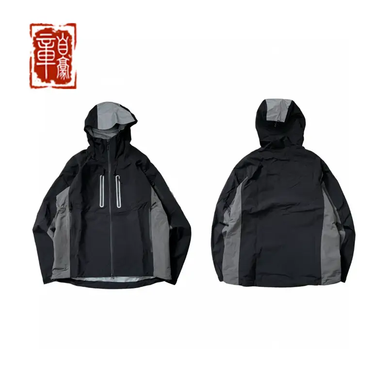 R/S Project-M04 Trendy Outdoor Waterproof Breathable Ski Hiking Windproof Reflective 3L Functional Jacket