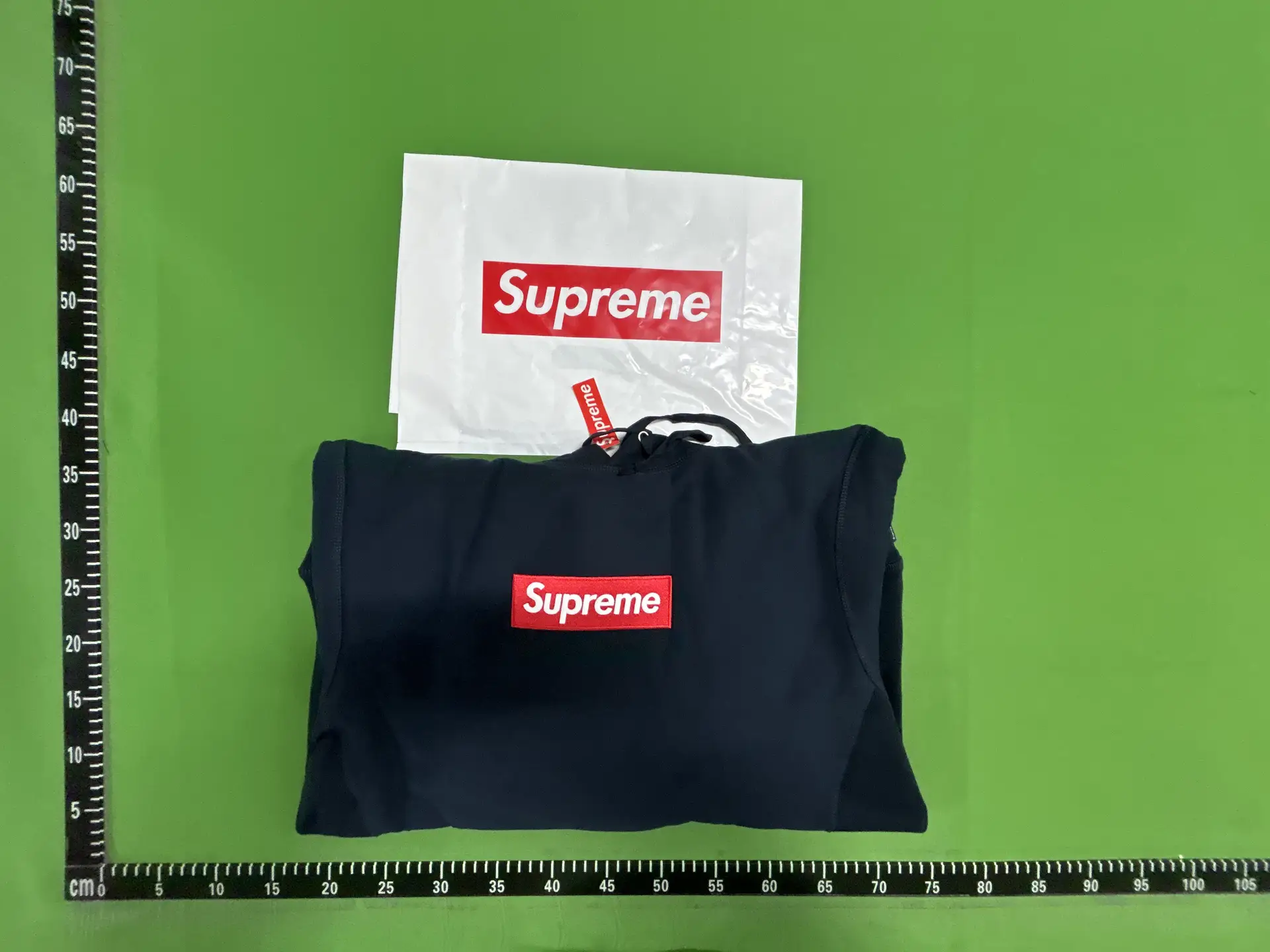 Supreme Box Logo Hoodie Navy