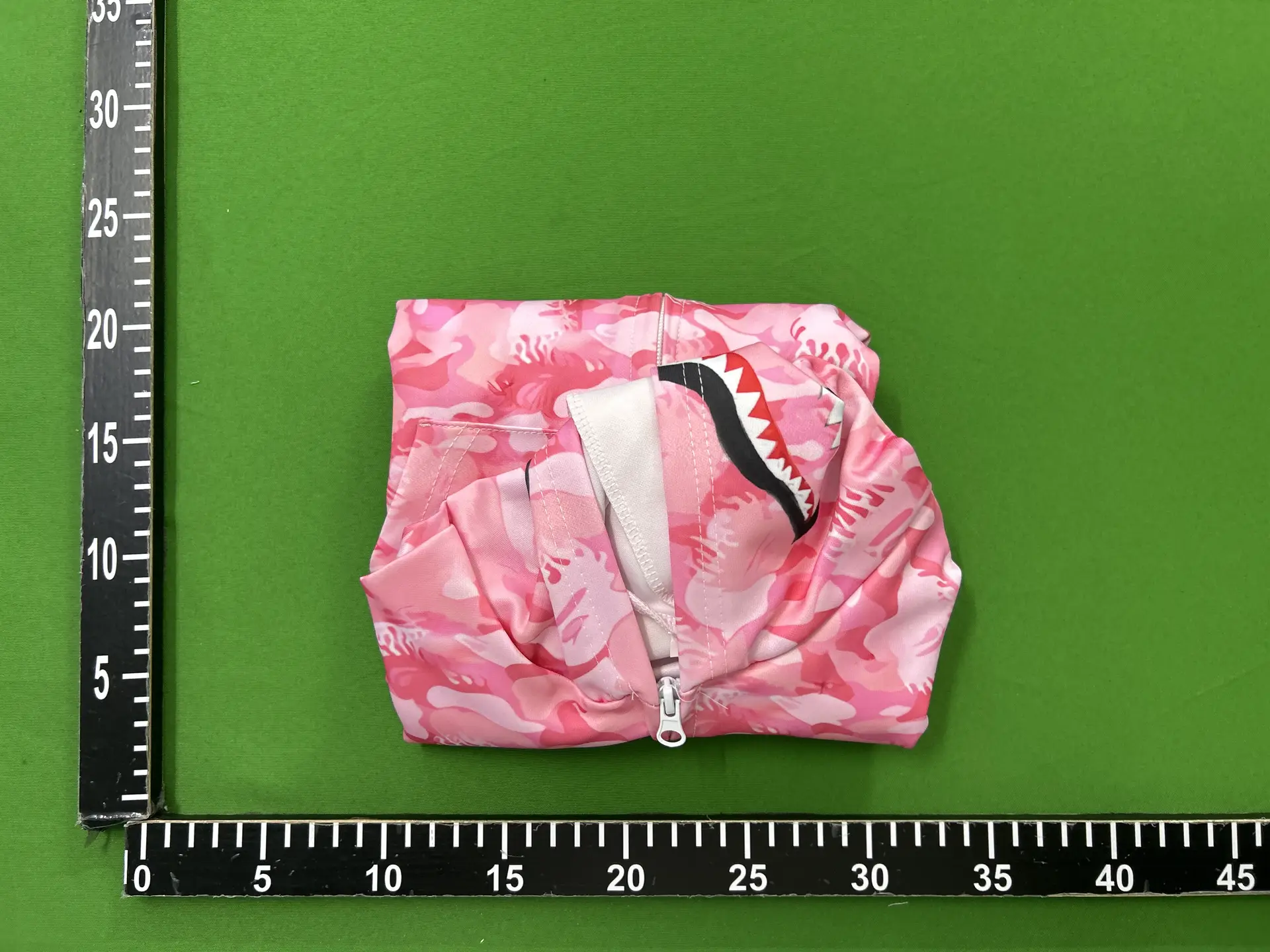 BAPE Pink Camo Shark Full Zip Hoodie