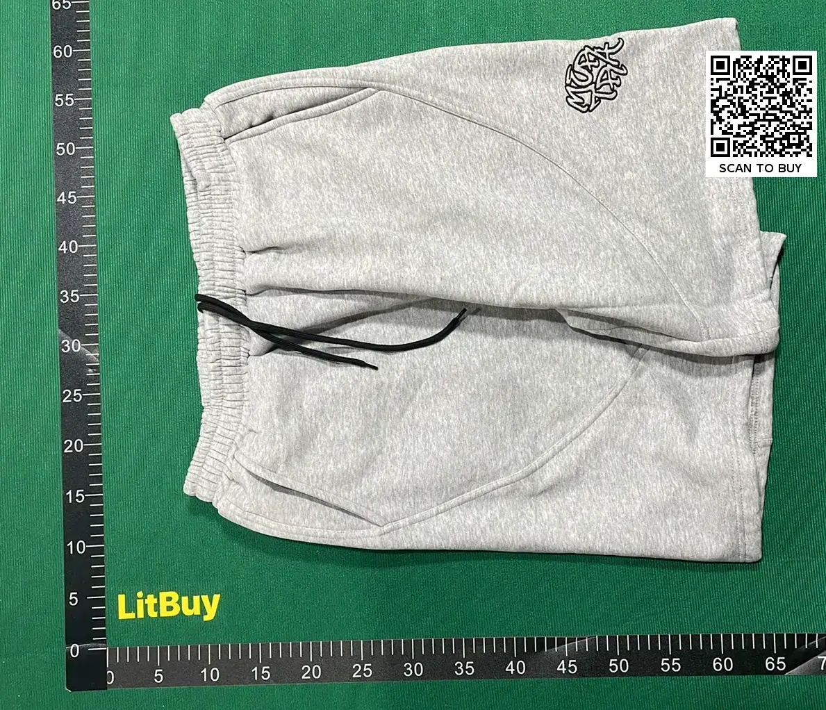Mertra Letter Printed Casual Loose Shorts