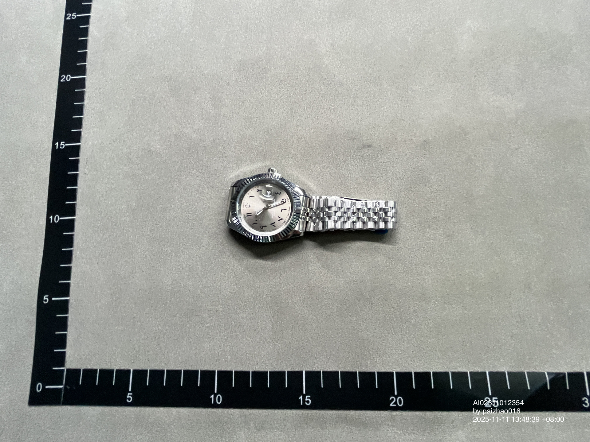 Quartz Watch Lau Logbook Series Casual Fashion Arabian Steel Band Quartz Watch Factory Outlet QC