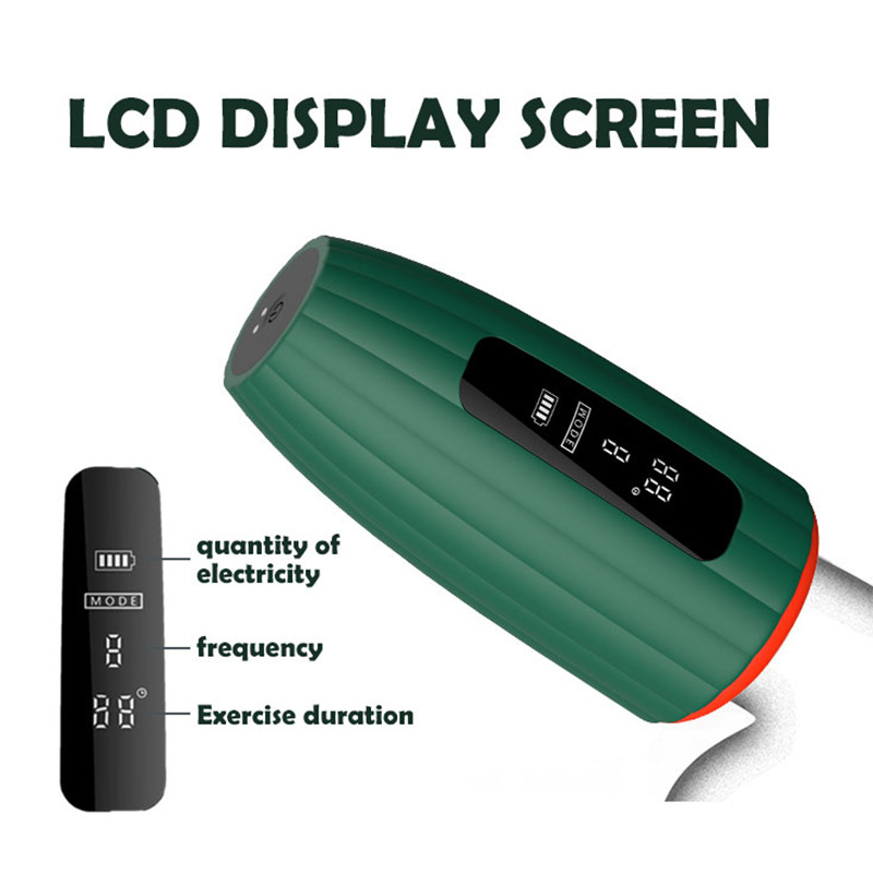 New HD LCD digital display men's Turtle Head trainer aircraft Cup trainer vibration independent station Hot