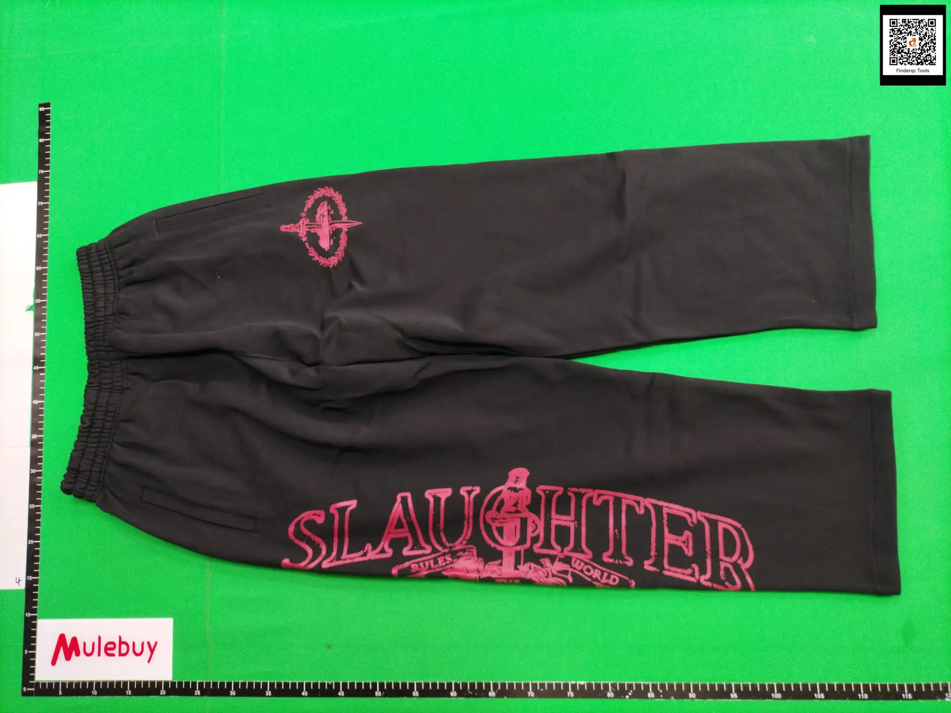 Men's Black Slaughter World Fleece-lined Hooded Sweatshirt