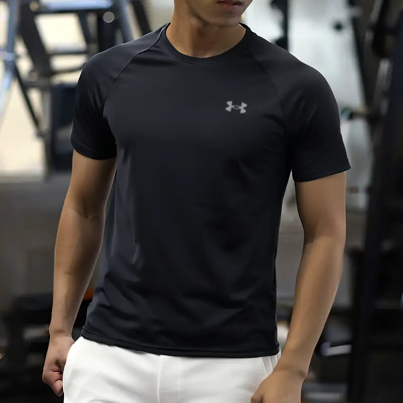 UA Andromeda quick-drying T-shirt men's short-sleeved summer new running training fitness clothing sports half-sleeved quick-drying clothes