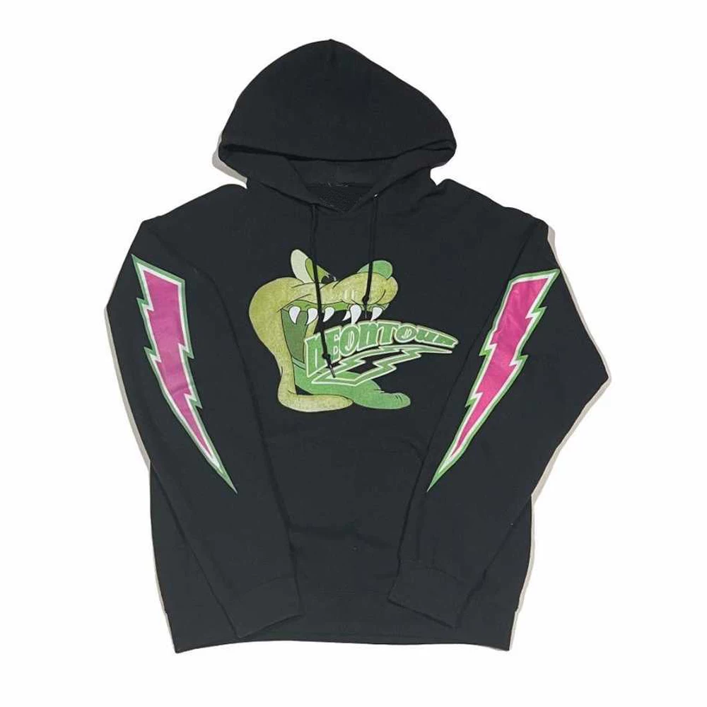 Playboi Carti Neon Tour Demon Hoodie Rap Collaboration Trendy