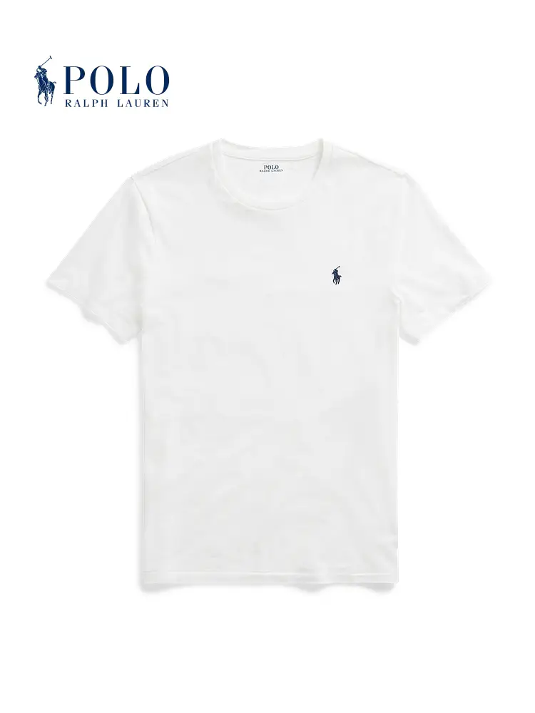 Ralph Lauren/Ralph Lauren Men's Classic silm Cotton Short Sleeve T-Shirt Rl11648