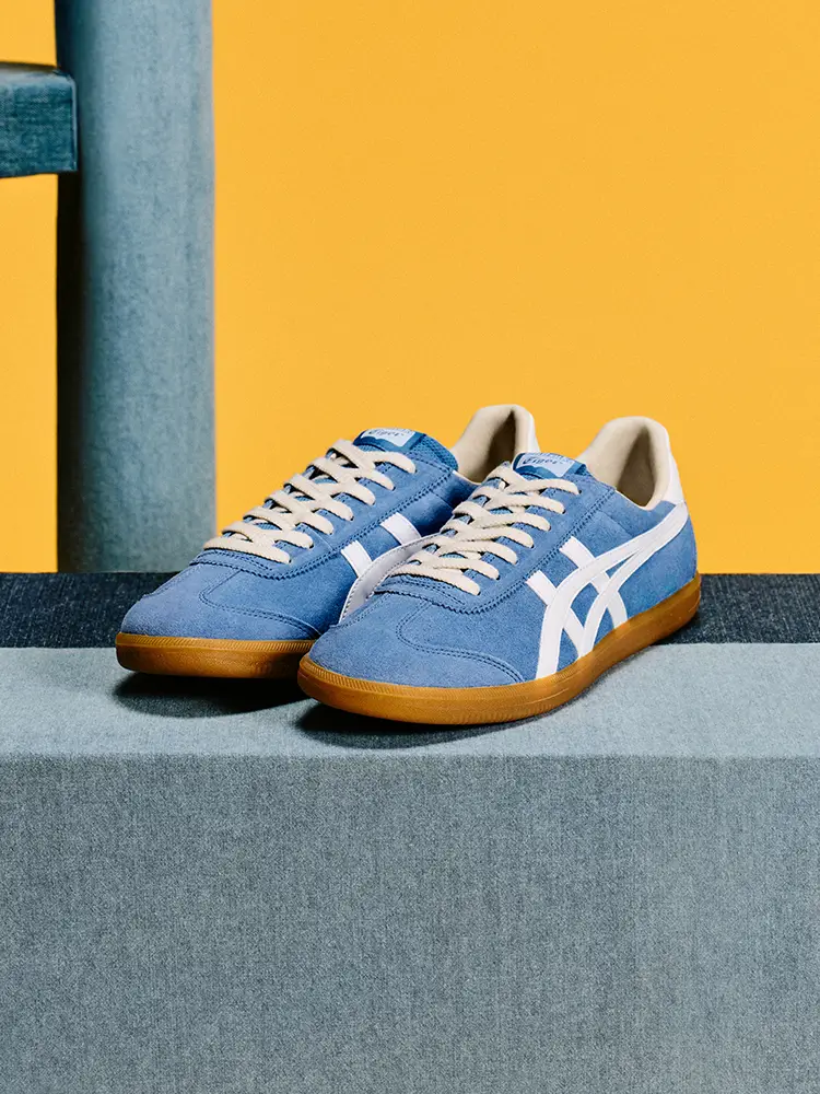 Onitsuka Tiger Tokuten Men's and Women's Blue Sneakers Athleisure Retro Moral Training Shoes