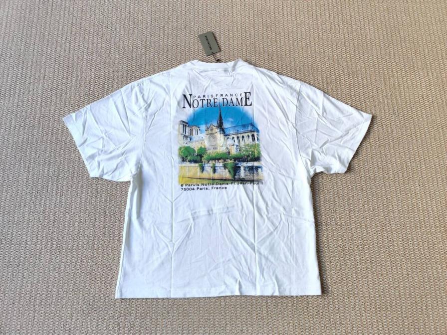 Event Link, Black and White Castle Short-Sleeved Shirt — zdjęcie QC 2