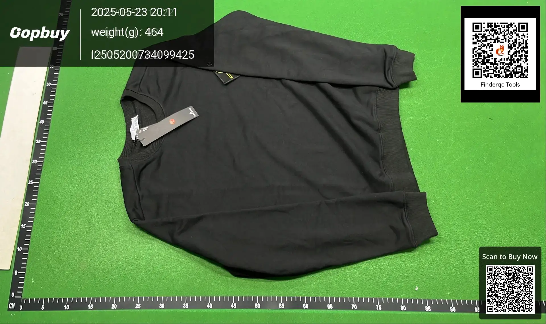 Stone Island Crewneck Sweatshirt Black