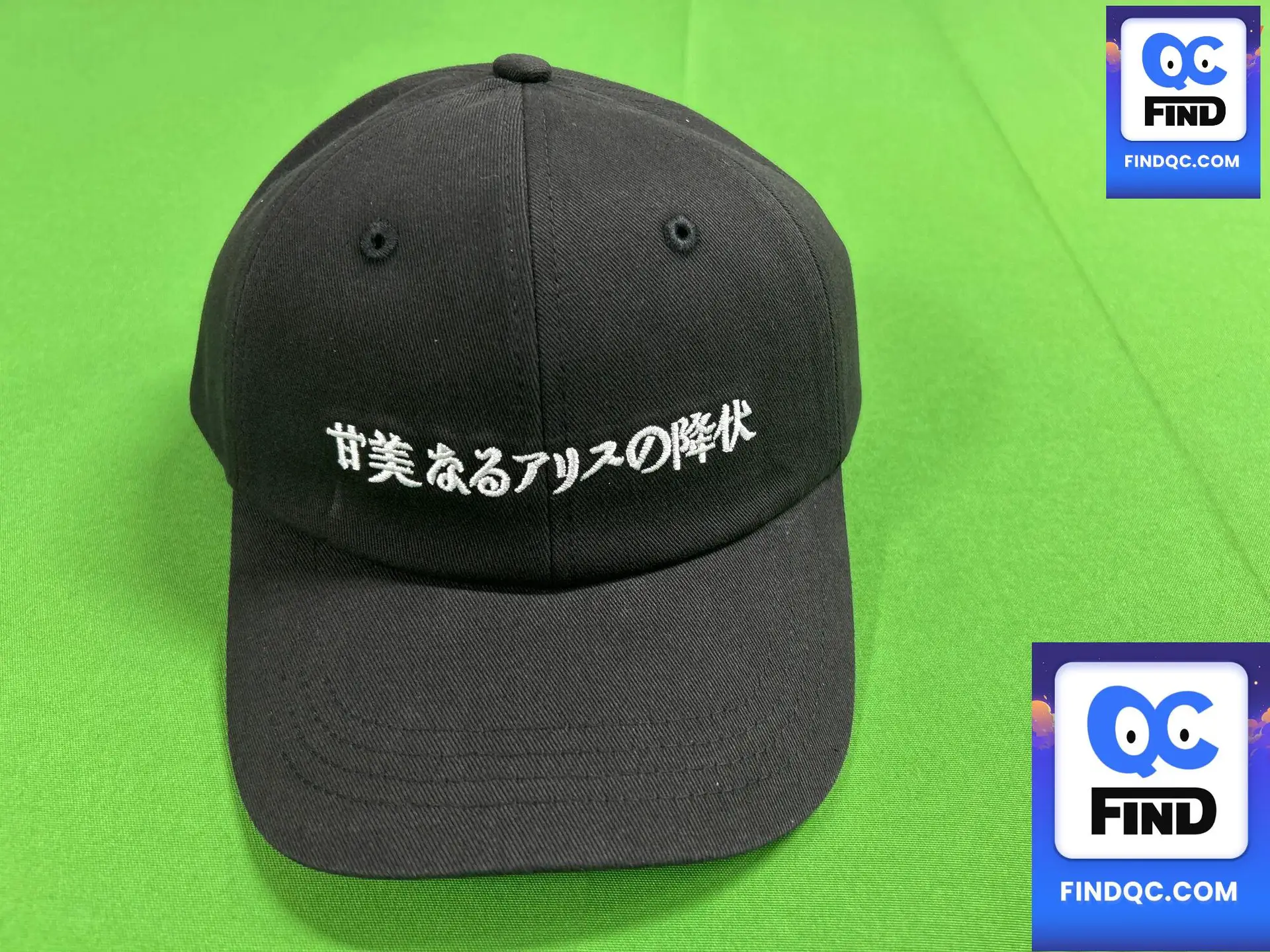 Spot ERD Melancholy Rich Second Generation 25SS Japanese Duck Tongue Embroidered Black Adjustable Baseball Hat