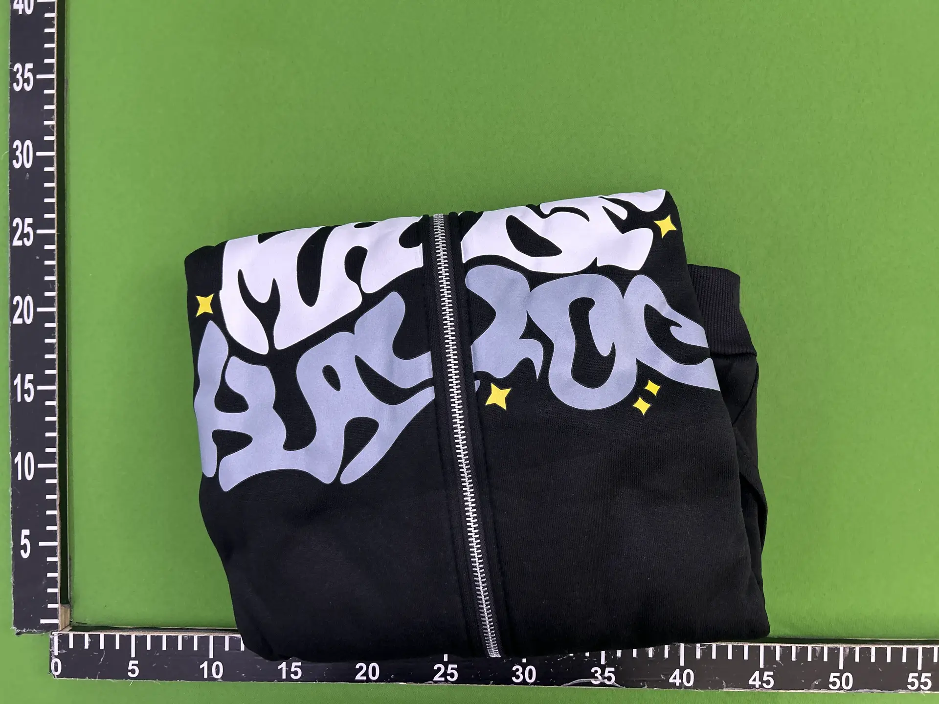 American Street Sweatshirt Hip-Hop Retro Fashion Trend Letter Printed Zipper Sweatshirt Autumn and Winter Hoodie for Men and Women