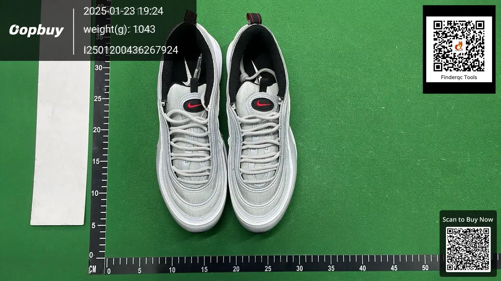 Putian Factory Foreign Trade AirMAX97 Retro Bullet Full Palm Air Cushion Men's and Women's Casual Sports Running Shoes