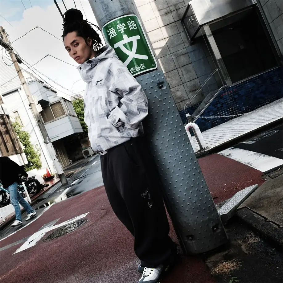 Mertra New arrival Street men and women reverse bigstep joggers autumn black Casual trousers
