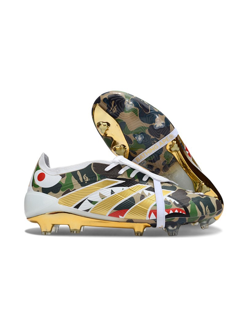 Factory Wholesale Predator 25Th Generation Football Boots with Laces Fg Predator Accuracy+Boots for Men