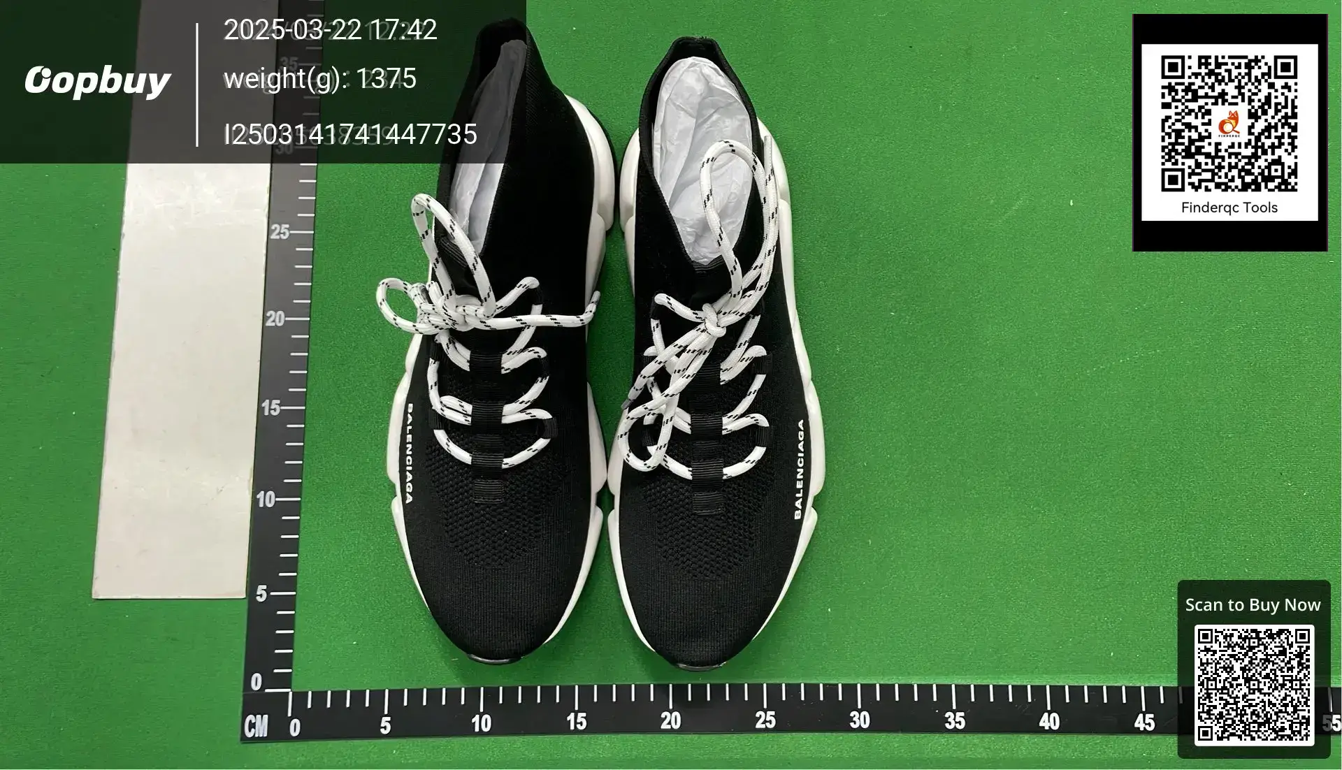 Balenciaga Speed Trainer Black White