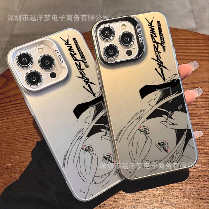 Anime Girl Iphone17Pro Mobile Phone Case 16/15/14/13 Laser 12 Apple 11Xsm78 Trendy P