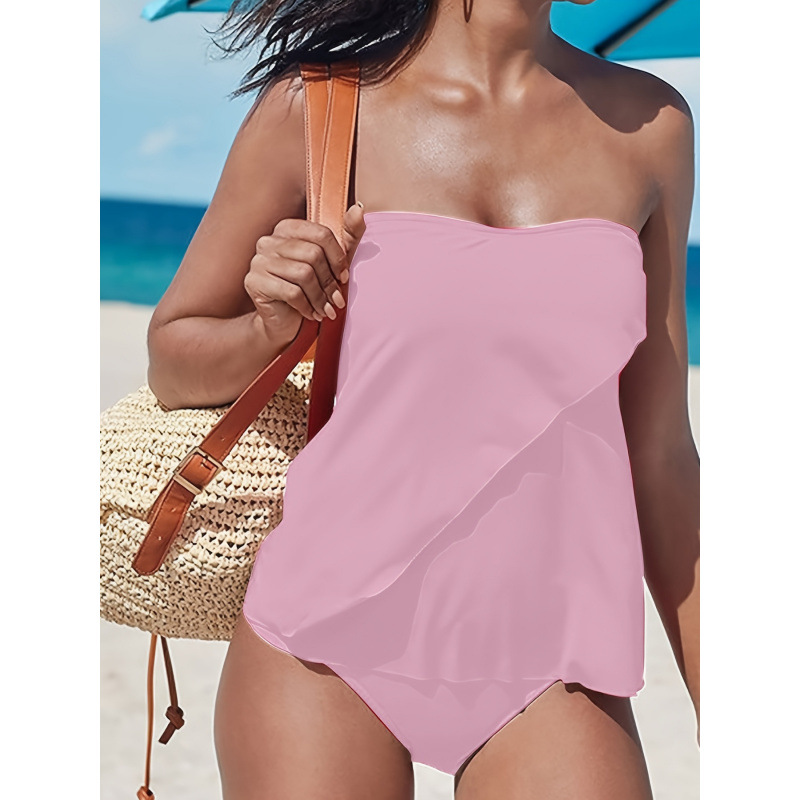 N 22228 Sexy Split Bikini Sexy Two-Piece Bikini New Cross-Border Style European and American