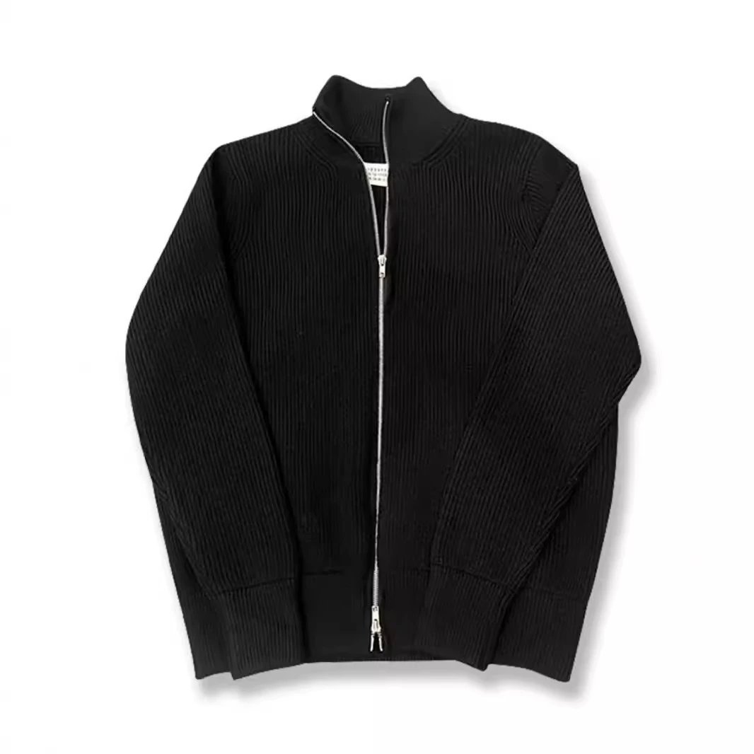Maison Margiela Knit Zip-Up Jacket 48