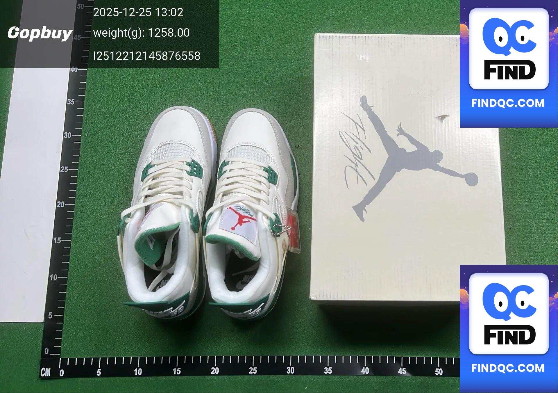 Nike SB Air Jordan 4 Pine Green Sneakers QC