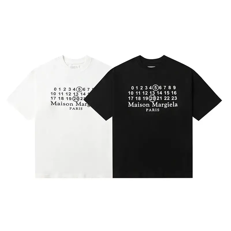 Real Shot Digital Printing 520 Limited Edition Pure Cotton Men's and Women's Short-Sleeved t