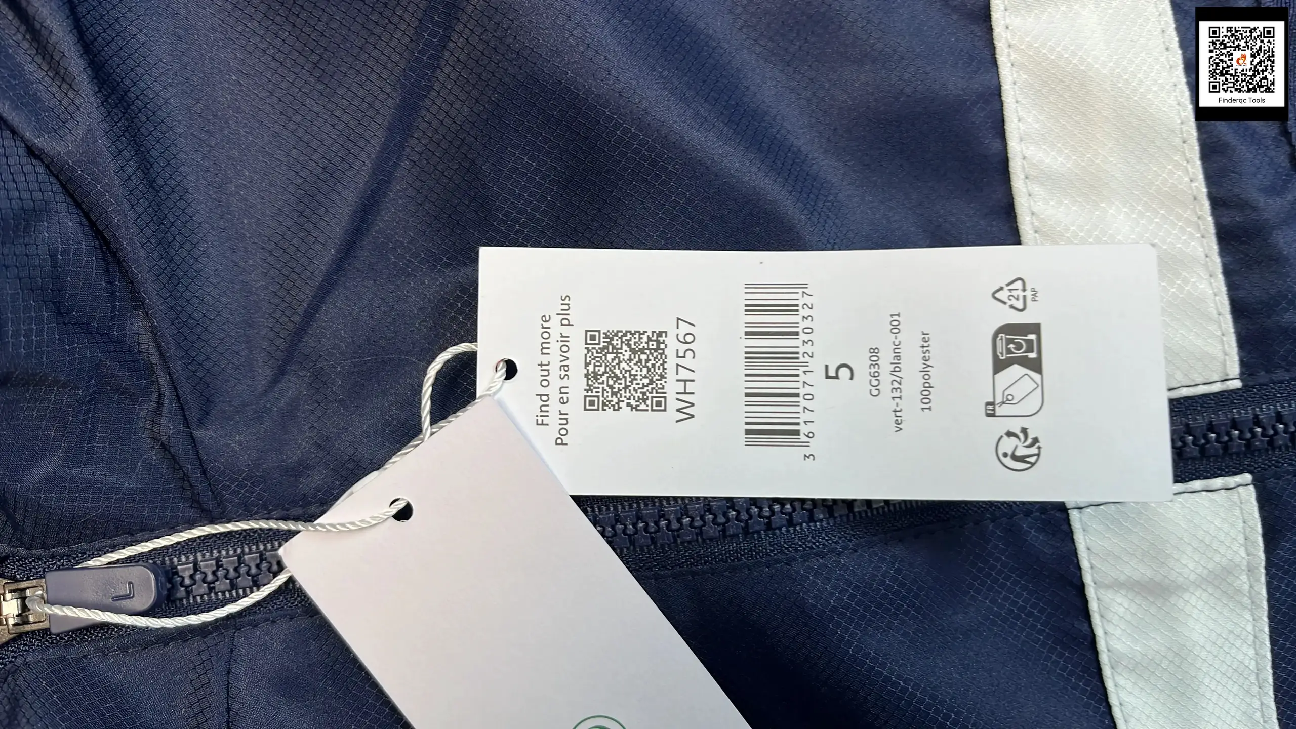 New autumn and winter men's sports windbreaker jacket (can be paired with a set) WH7567 1:1